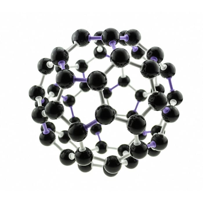 Модель «Кристаллическая решетка фуллерена» Модель «Кристаллическая решетка фуллерена»