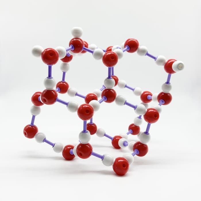Модель «Кристаллическая решетка льда» Модель «Кристаллическая решетка льда»