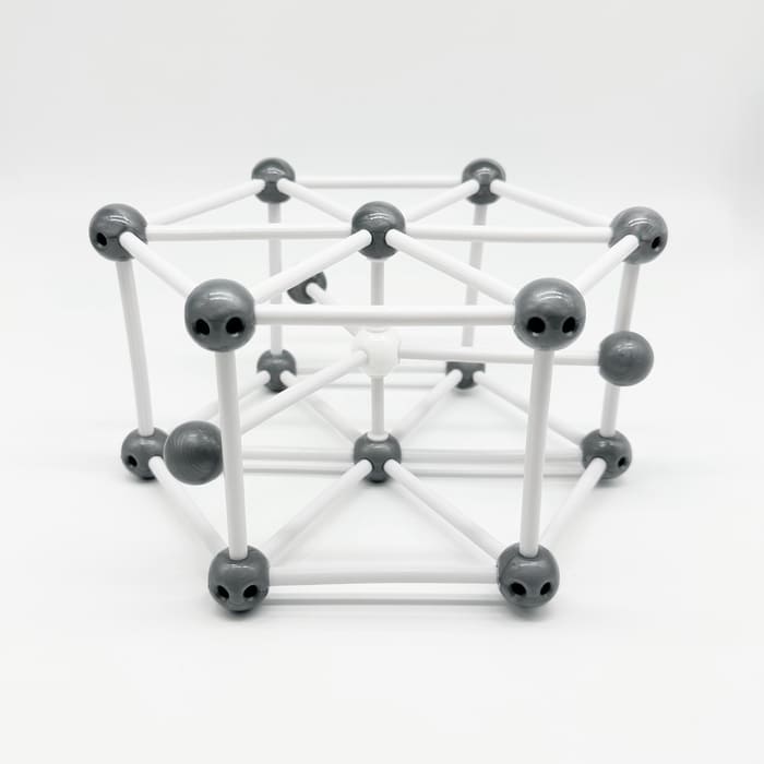 Модель «Кристаллическая решетка магния» Модель «Кристаллическая решетка магния»