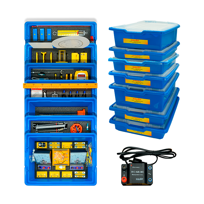 ОГЭ / ГИА лаборатория по физике 2026 с источником питания 4,5 В