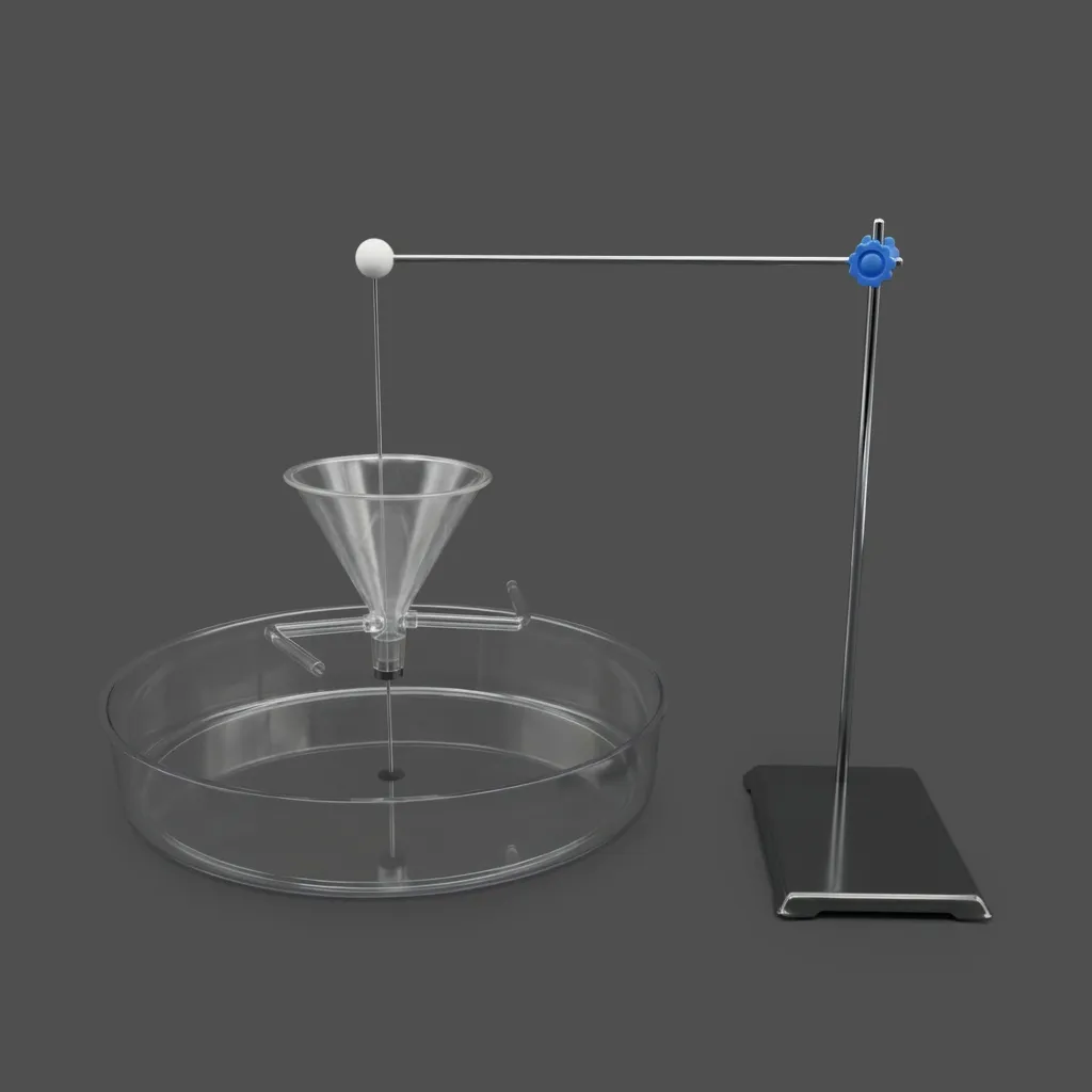 Прибор для демонстрации реактивного движения