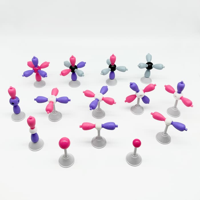 Комплект моделей атомных орбиталей (14 моделей) Комплект моделей атомных орбиталей (14 моделей)