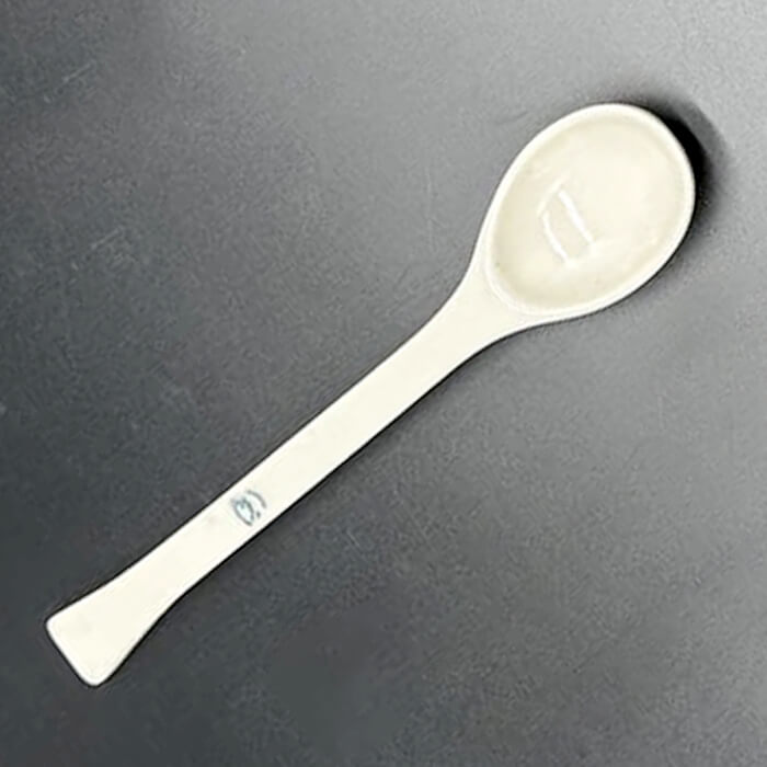 Ложка № 4, 250х50 мм, фарфор