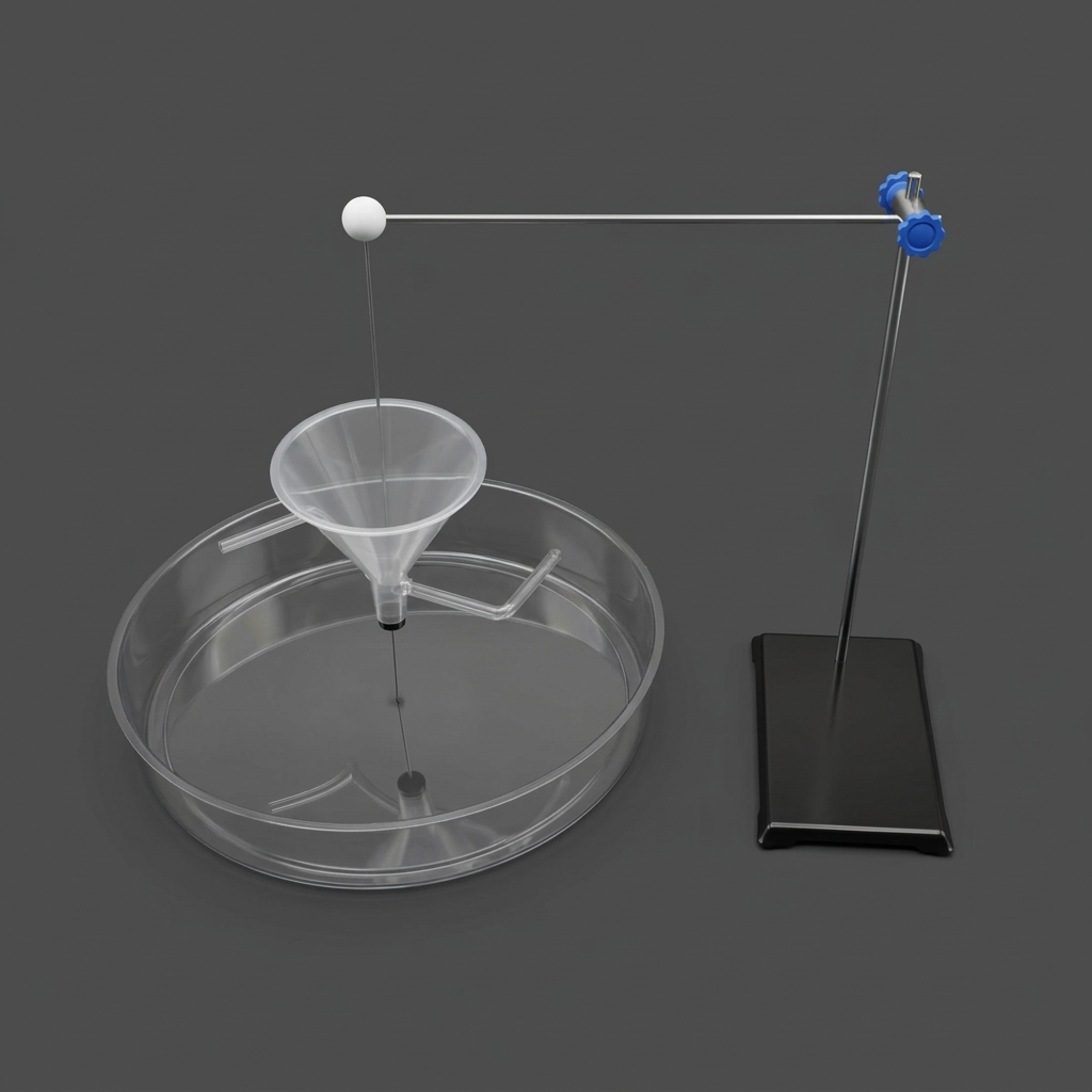 Прибор для демонстрации реактивного движения