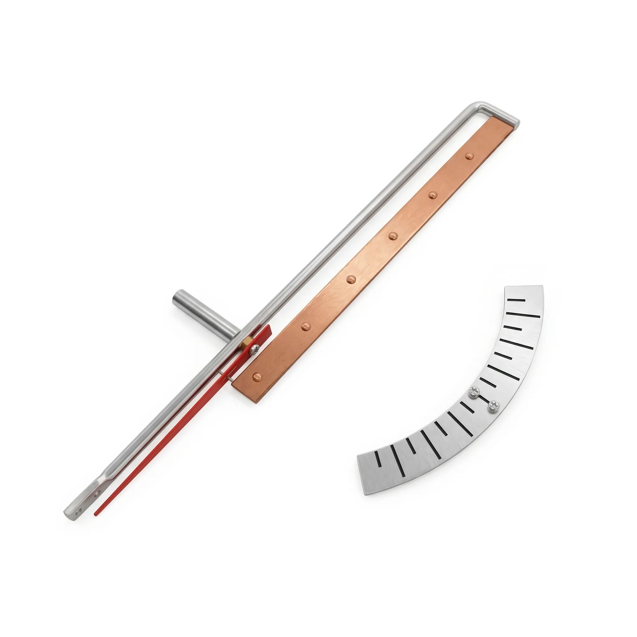 Пластина биметаллическая со стрелкой