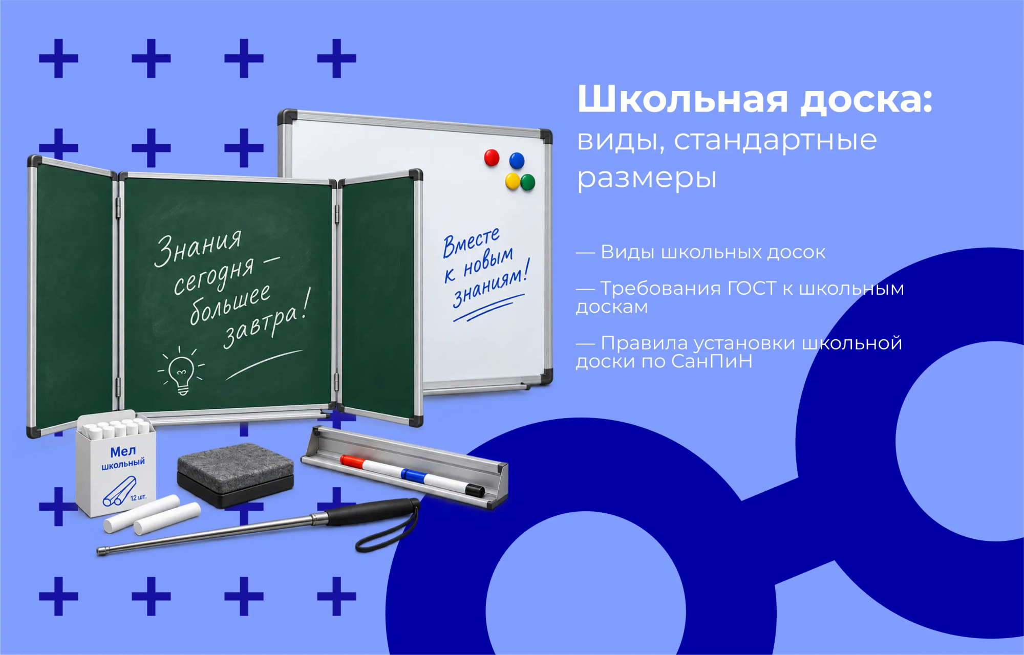 Школьная доска: виды, стандартные размеры и правила установки по СанПиН Школьная доска: виды, стандартные размеры и правила установки по СанПиН
