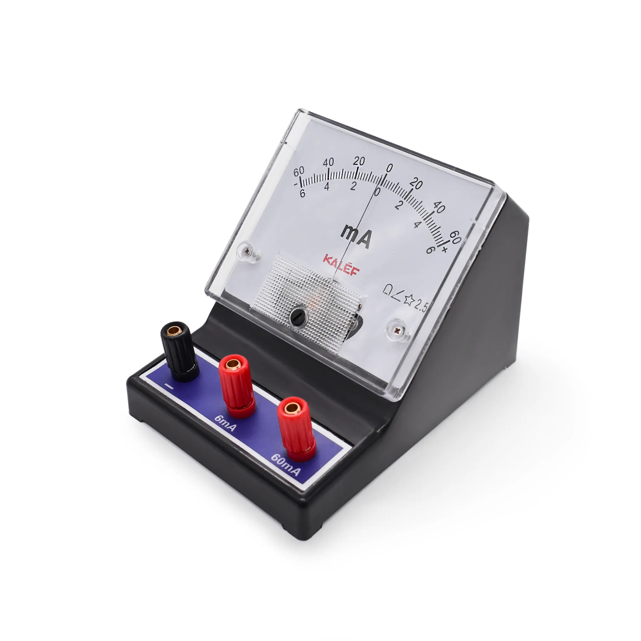 Миллиамперметр лабораторный (-60–60мА/-6–6мА)