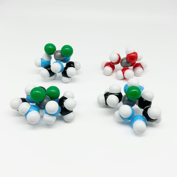 Комплект «Комплексные ионы» для учителя (156 атомов, 160 связей) Комплект «Комплексные ионы» для учителя (156 атомов, 160 связей)