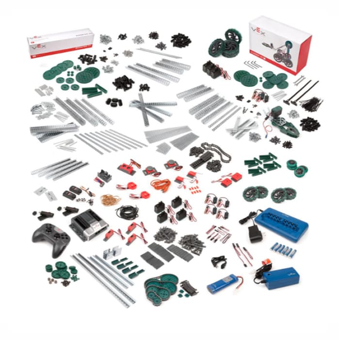 Расширенный роботехнический набор для соревнований. Артикул 276-3000