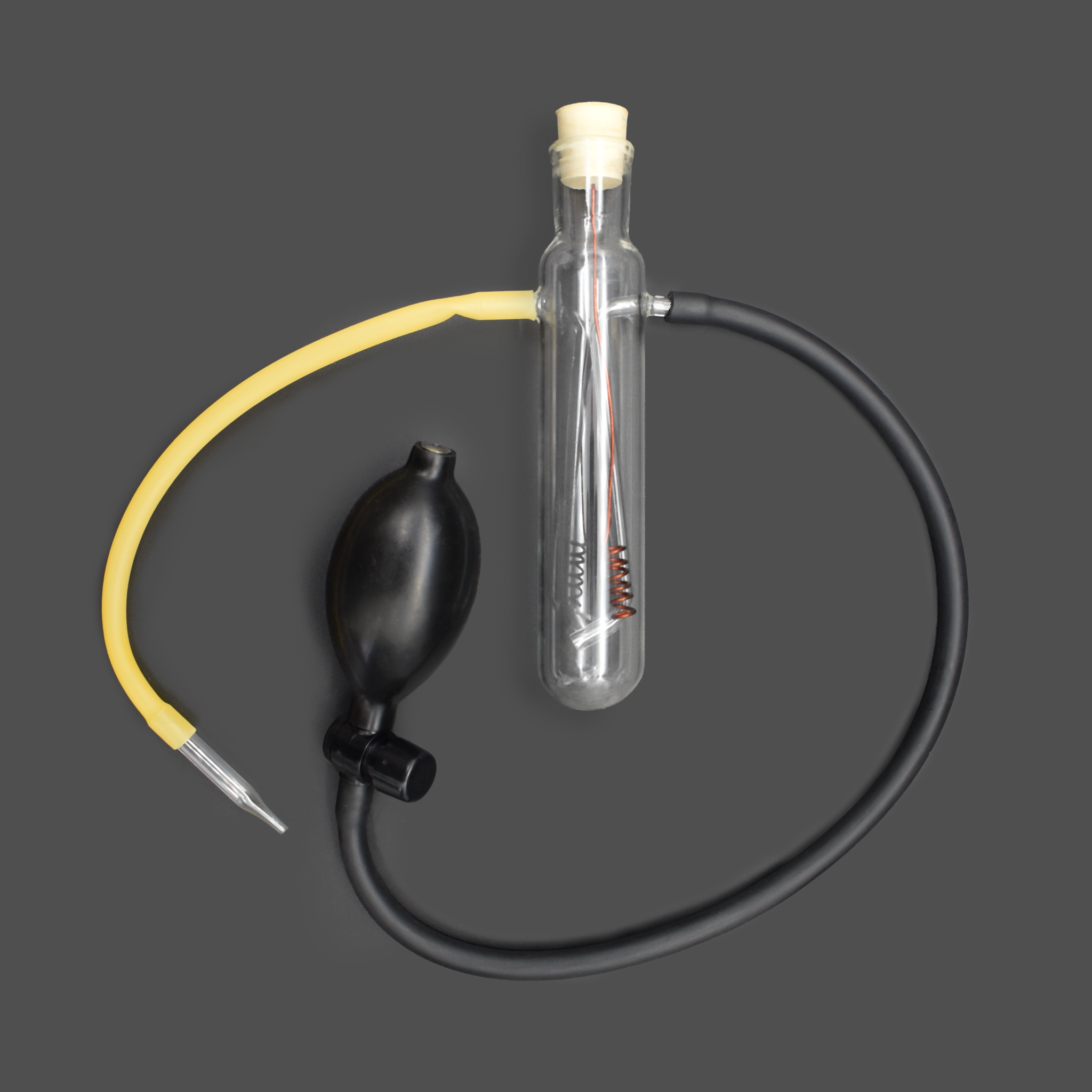 Прибор для окисления спирта над медным катализатором