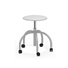 Табурет винтовой на колесах 350*400-600