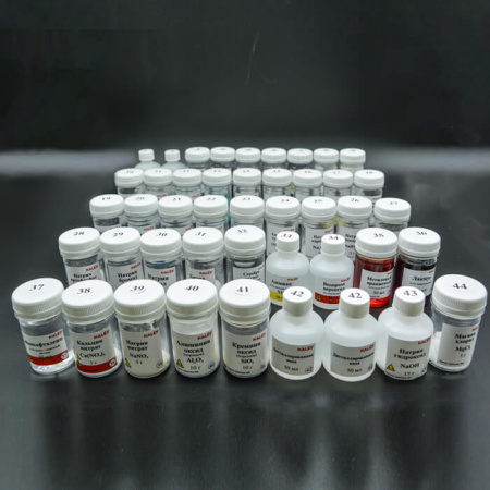 Набор реактивов ОГЭ по химии (сухие, ПЭТ, короб)