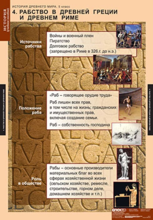 История Древнего мира (Комплект таблиц 5 шт. История 5 кл.) 5-8565-005