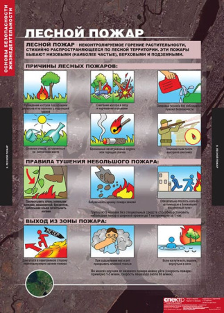 Основы безопасности жизнедеятельности (Комплект таблиц 13 шт. ОБЖ 7-10 кл.) 5-2041-012