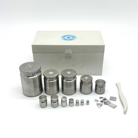 Комплект гирь (10 мг - 500 г) 20 шт. с пинцетом