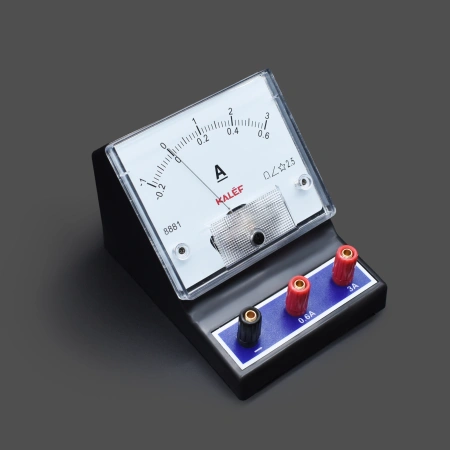 Амперметр лабораторный (0-3А/0-0,6А) с клеммой