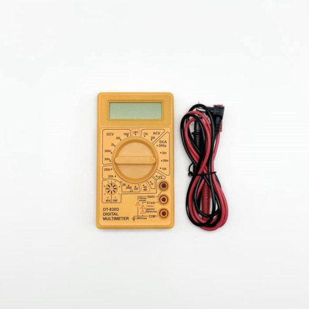 Амперметр цифровой демонстрационный (цифровой мультиметр DT-830D)