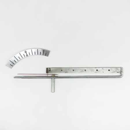 Пластина биметаллическая со стрелкой