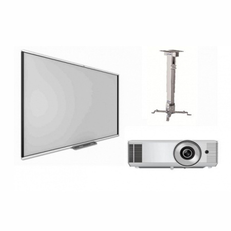 Интерактивная доска SBM777V с проектором EXD101W и креплением DSM-2L. Артикул SBM777EXD101WL