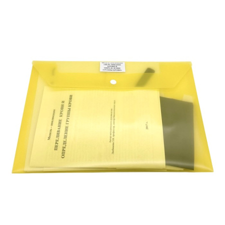 Модель-аппликация Переливание крови. Определение группы крови