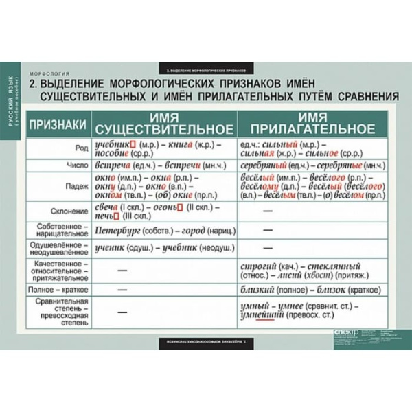 Морфология (Комплект таблиц 15 шт. Русский язык) 5-8681-015 Морфология (Комплект таблиц 15 шт. Русский язык) 5-8681-015