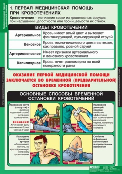 Правила оказания первой медицинской помощи (Комплект таблиц 15 шт. ОБЖ) 5-8525-011 Правила оказания первой медицинской помощи (Комплект таблиц 15 шт. ОБЖ) 5-8525-011