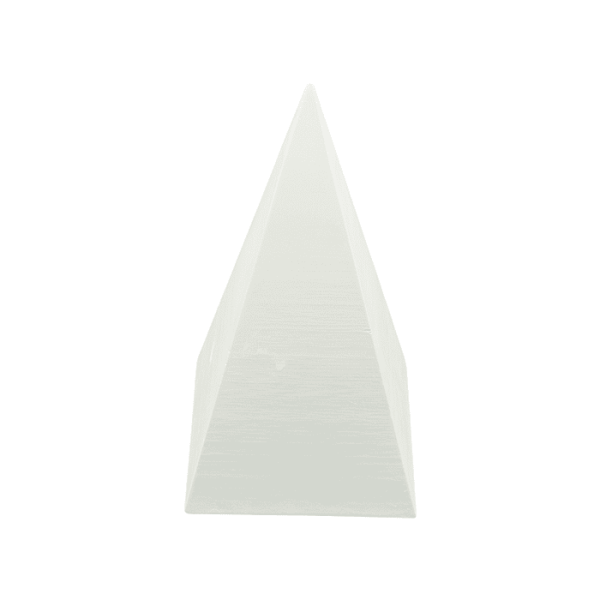 Гипсовая фигура ПИРАМИДА четырёхгранная 20 см