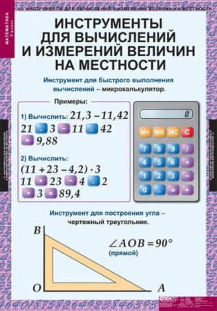 Математика (Комплект таблиц 18 шт. 5 кл.) 5-8529-011 Математика (Комплект таблиц 18 шт. 5 кл.) 5-8529-011
