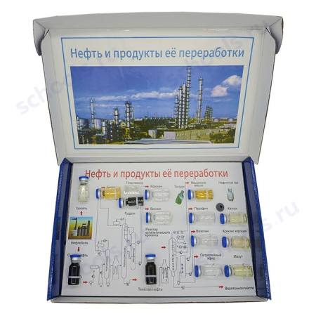 Коллекция «Нефть и продукты ее переработки» демонстрационная