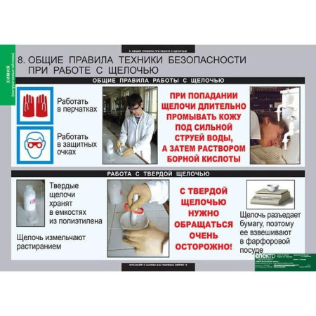 Инструктивные таблицы (Комплект таблиц 20 штук. Химия) 5-8674-020 Инструктивные таблицы (Комплект таблиц 20 штук. Химия) 5-8674-020