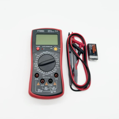 Вольтметр цифровой демонстрационный (цифровой мультиметр с функцией измерения ёмкости YT8901)