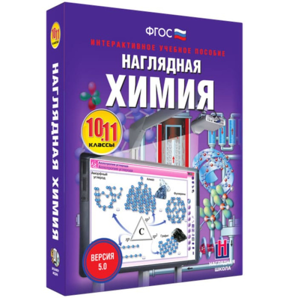 Химия. Интерактивное учебное пособие (v.5.0) (BOX. Наглядная Химия. 10-11 кл.) 464-0008175575 Химия. Интерактивное учебное пособие (v.5.0) (BOX. Наглядная Химия. 10-11 кл.) 464-0008175575