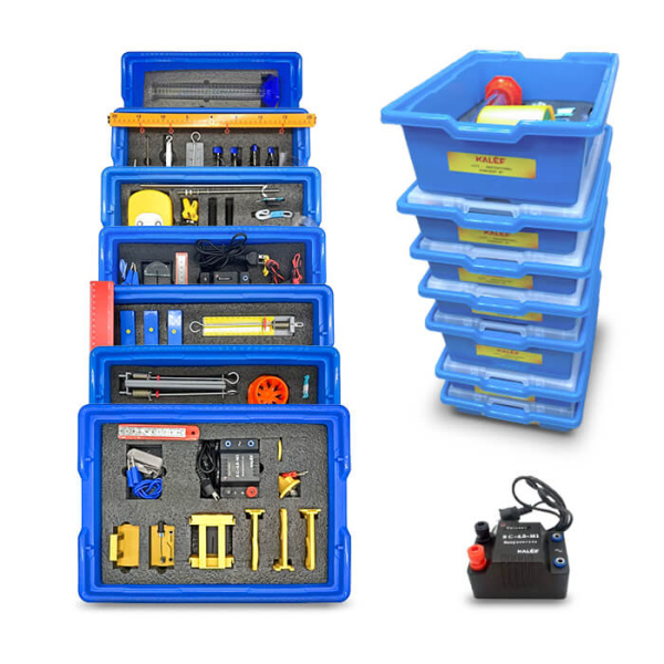 ОГЭ / ГИА лаборатория по физике 2024 с источником питания 4,5 В