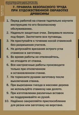 Декоративно-прикладное творчество. Создание изделий из древесины и металлов (Комплект таблиц + CD)