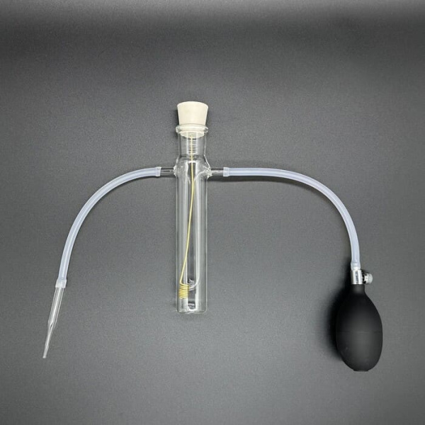 Прибор для окисления спирта над медным катализатором