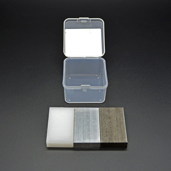 Набор тел равного объема (сталь, алюминий, пластик) бруски