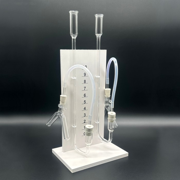 Прибор для иллюстрации зависимости скорости химических реакций от условий окружающей среды