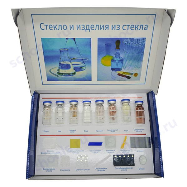 Коллекция «Стекло и изделия из стекла» демонстрационная Коллекция «Стекло и изделия из стекла» демонстрационная