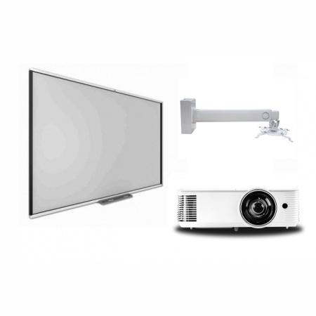 Интерактивная доска SBM777V с проектором EXD102STW и креплением DSM-14kw. Артикул SBM777EXD102STW