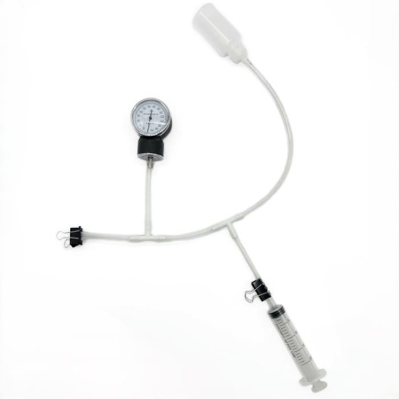 Прибор для изучения газовых законов (с манометром)