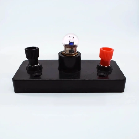 Патрон с лампочкой учебный